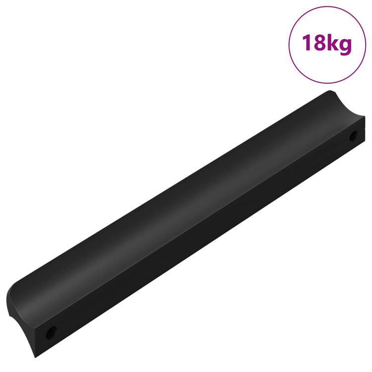 VidaXL-Griff 973 Stück schwarz 106 x 7,4 x 15,5 mm Aluminium