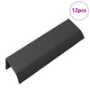 VidaXL Griff 12 Stück schwarz 120 x 39,6 x 17 mm Aluminium