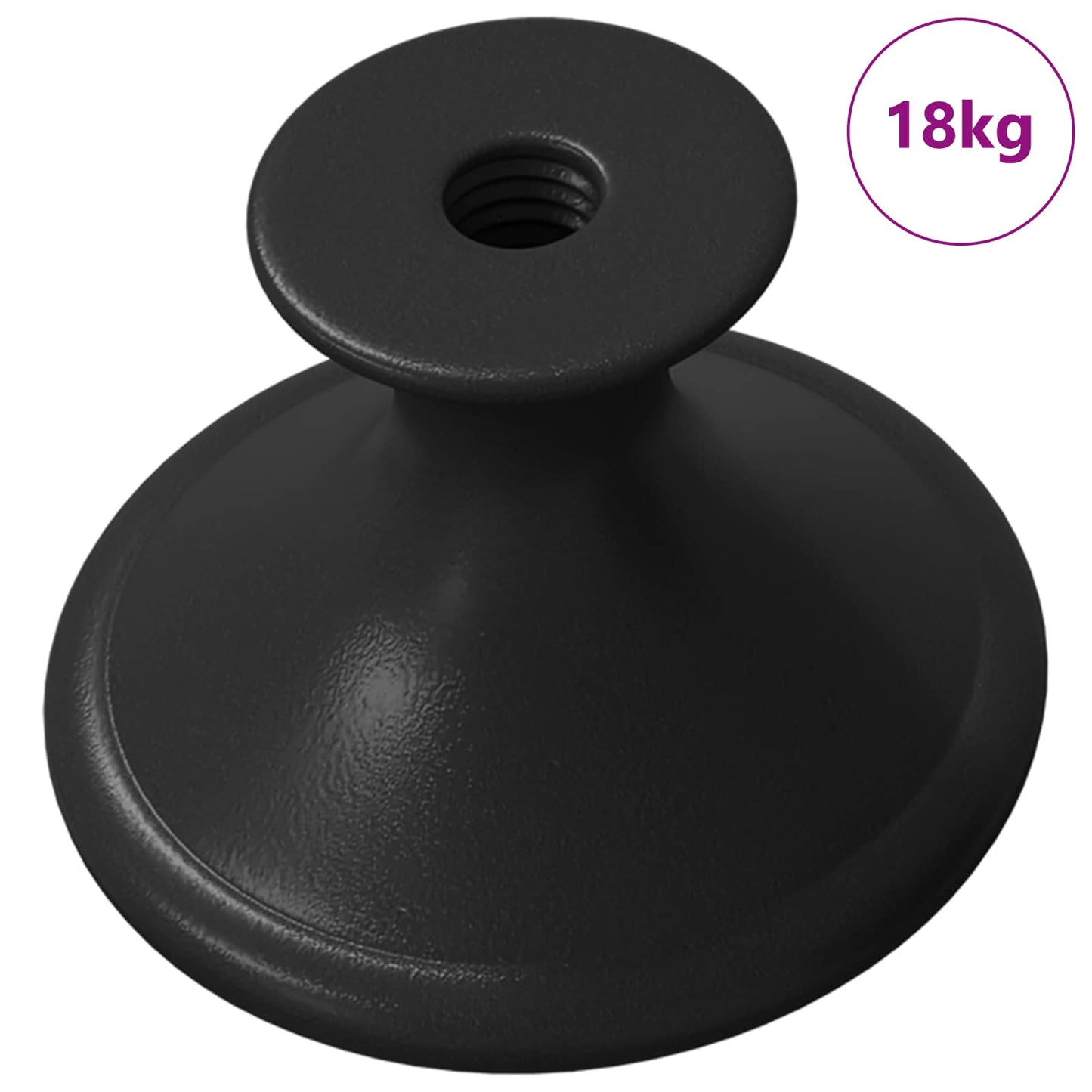 VidaXL-Griff 1461 Stück schwarz ø30 mm Aluminium