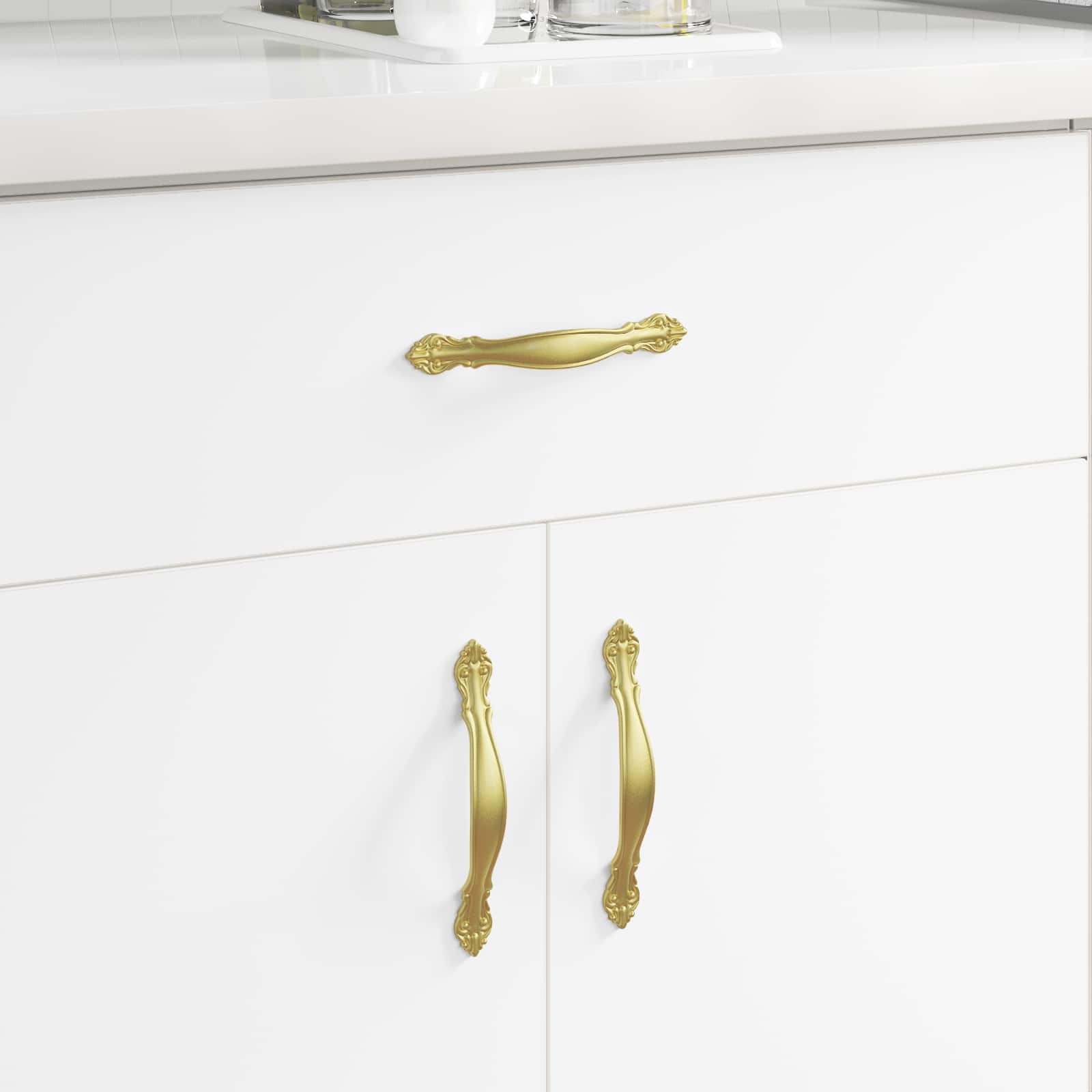 VidaXL-Griff 12 Stück Gold 143 x 19,2 x 20 mm Zinklegierung