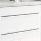 VidaXL Griff 12 Stk. Silber 500 mm Stahl