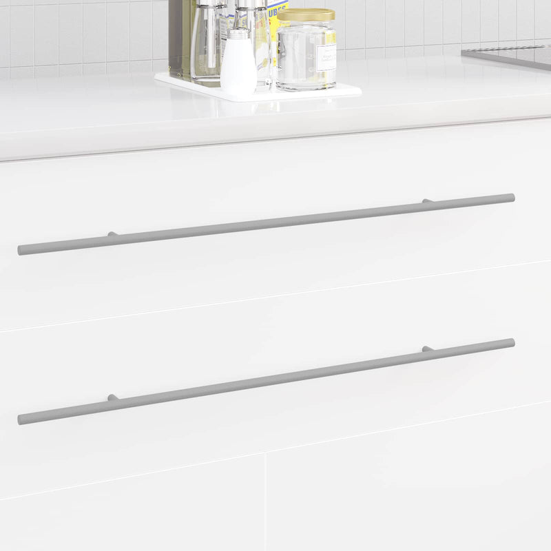 VidaXL Schrankgriff 2 Stk. Silber 700mm Edelstahl