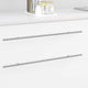 VidaXL Schrankgriff 12 Stk. Silber 700 mm Edelstahl