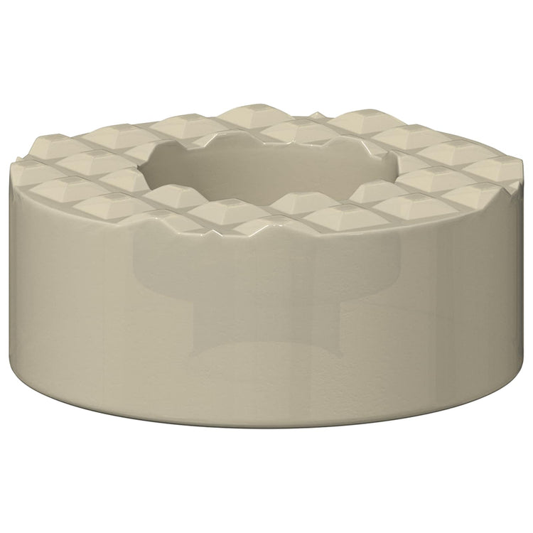 VidaXL Stuhlbein-Bodenschoner 2 Stück transparent ø 15 x 16 mm PVC