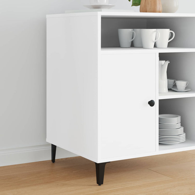 Vidaxxl Möbelbeine 12 Stück schwarz 54,1 x 54,1 x 100 mm Eisen
