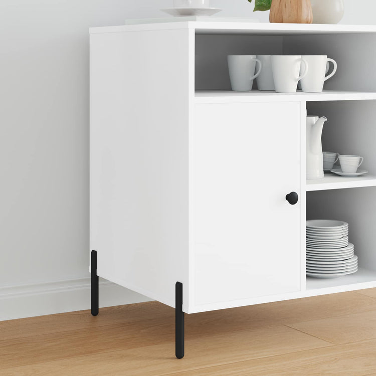 Vidaxxl Möbelbeine 12 Stück schwarz 66 x 36 x 160 mm Eisen