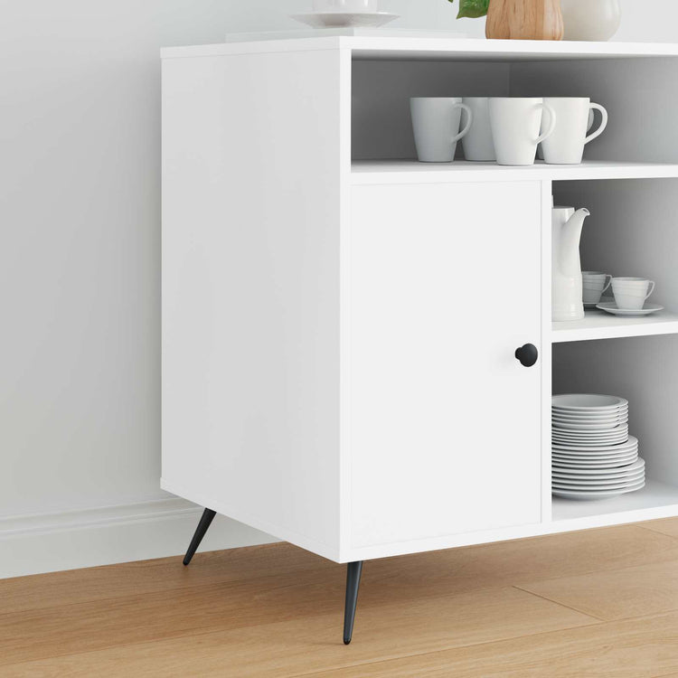 Vidaxxl Standfüße 12 Stück schwarz 56 x 56 x 100 mm Eisen