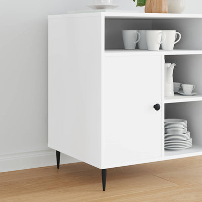Vidaxxl Möbelbeine 2 Stück schwarz ø 40 x 98 mm Eisen