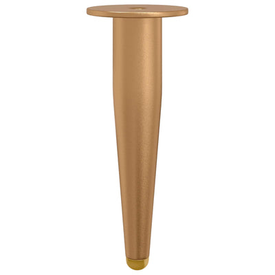 Vidaxl Stehbeine 2 Stück Gold 98 x 40 mm Eisen