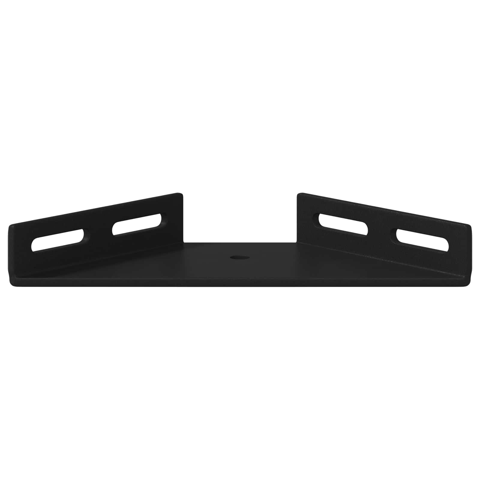 Vidaxxl Eckwinkel 12 Stück schwarz 138,5 x 50,5 x 16 mm Eisen