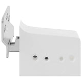 Vidaxx Schrank-Hängehalterung 261 Stück weiß 70 x 48 x 19 mm Eisen und Kunststoff - afbeelding 3