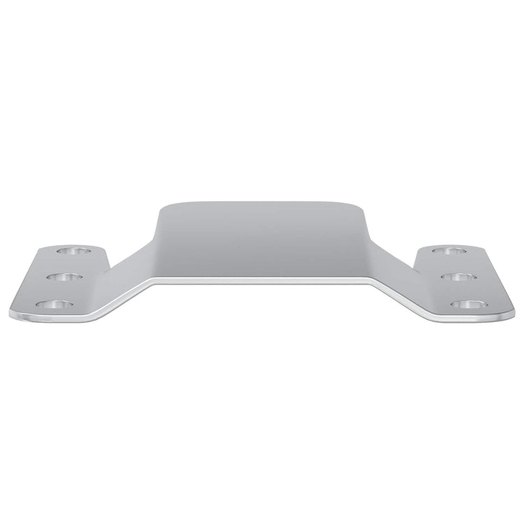 VidaXL Unterputzhalterung 12 Stück Silber 75 x 66 x 1,4 mm Stahl