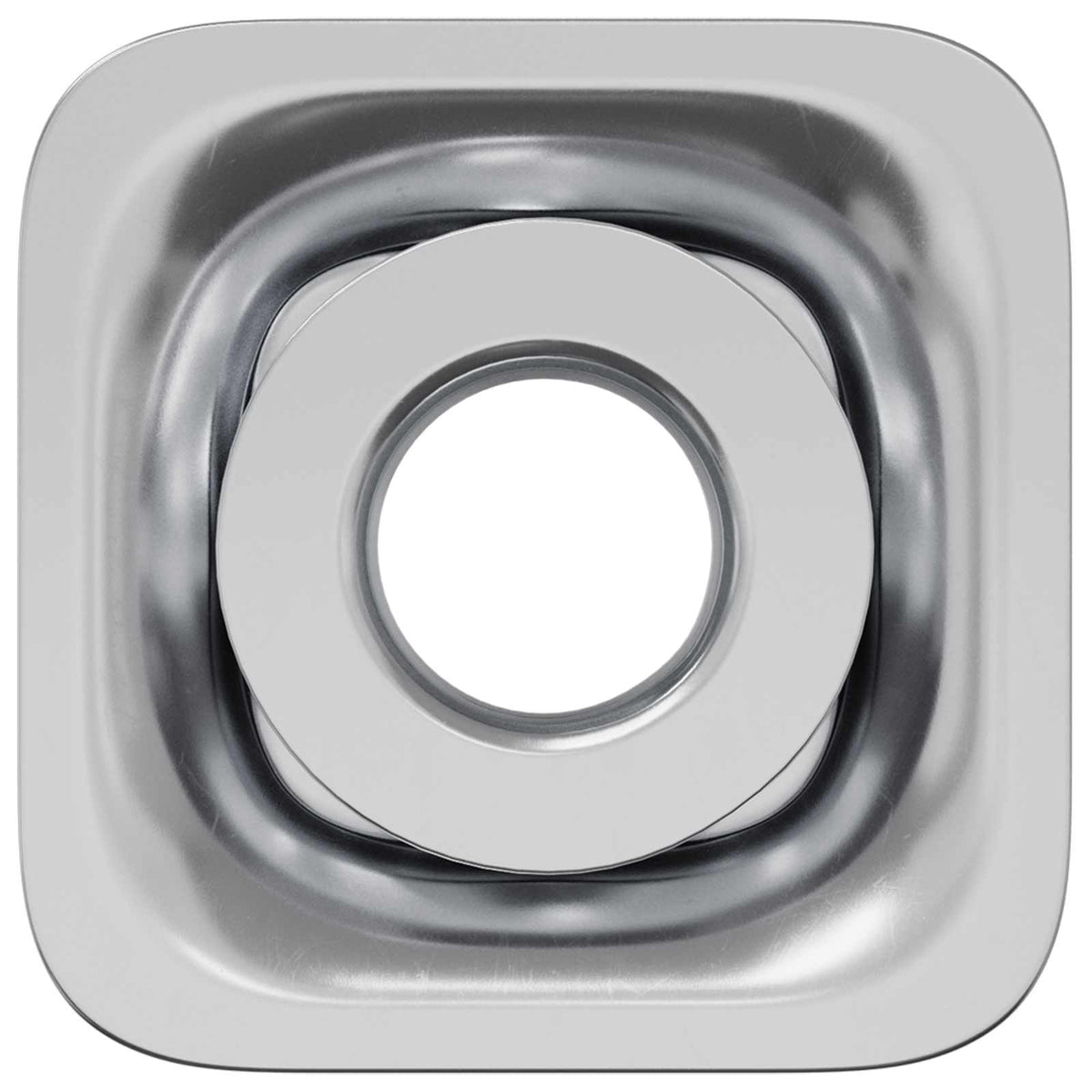 Vidaxxl Gewinderohreinsatz 12 Stück schwarz und silber 15,8 x 15,8 x 22,5 mm