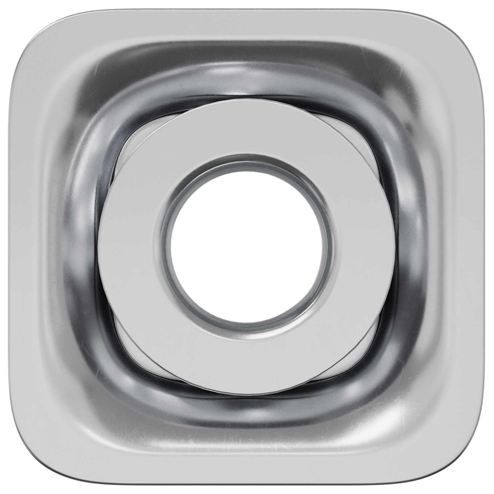 Vidaxxl Gewinderohreinsatz 1818 Stück Schwarz und Silber 15,8 x 15,8 x 22,5 mm