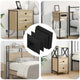 Vidaxxl Endkappen 10909 Stk. Schwarz 15 x 15 x 15 mm PP