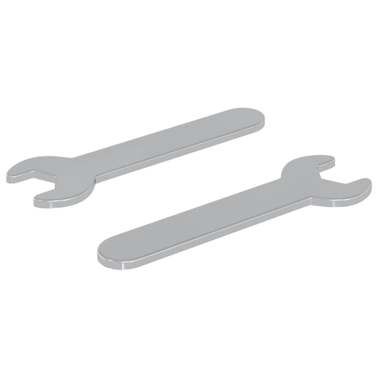 Vidaxx Schraubenschlüssel 2 Stück Silber 10 mm Eisen