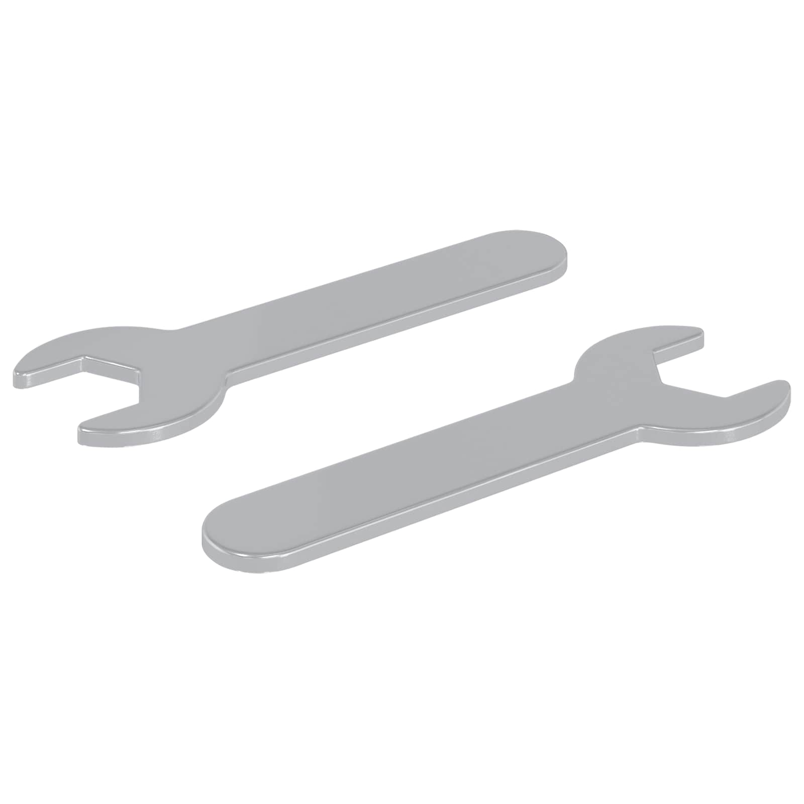 Vidaxx Schraubenschlüssel 2 Stück Silber 13 mm Eisen