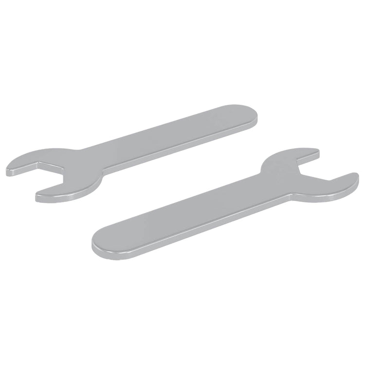 Vidaxx Schraubenschlüssel 2 Stück Silber 13 mm Eisen