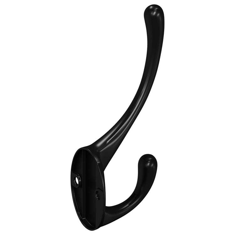 Vidaxx Kleiderhaken 346 Stück schwarz 102 x 29 x 47 mm Zinklegierung