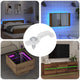 Vidaxxl LED-Streifenklemmen 12 Stück transparent 23,8 x 7,3 x 4,3 mm