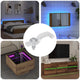 Vidaxxl LED-Streifenklemmen 12 Stück transparent 23,8 x 7,3 x 4,3 mm