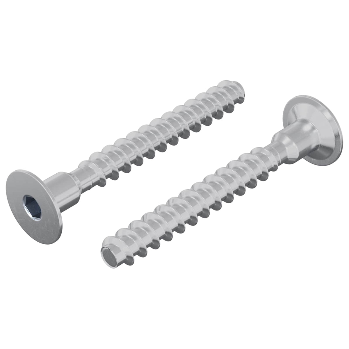 Vidaxl-Bolzen 2 Stück verzinktes 5 x 40 mm Eisen