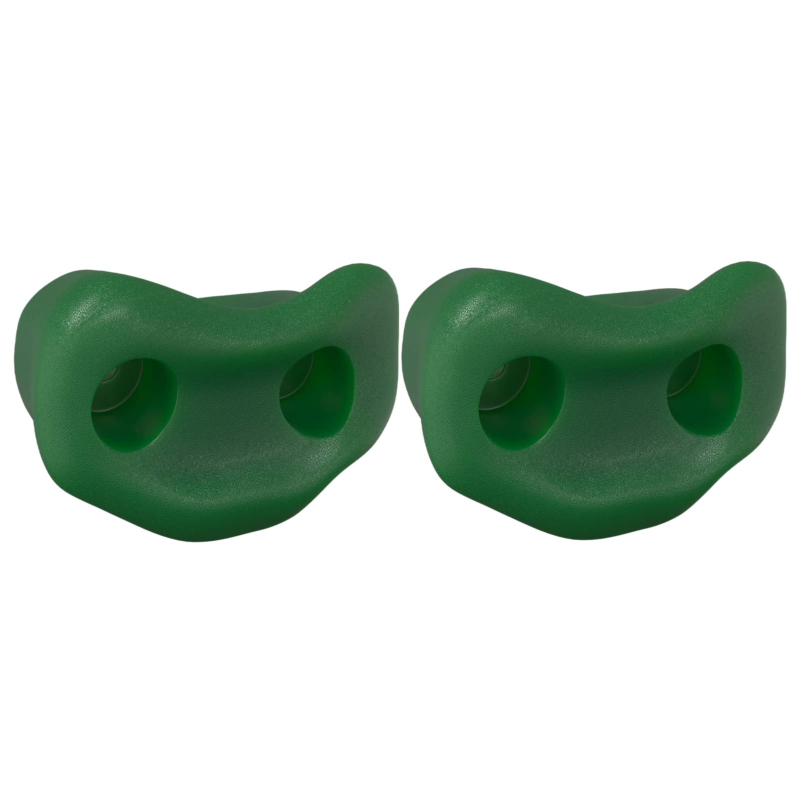 Vidaxx Klettergriff 2 Stück grün 100 x 67 x 43 mm PP
