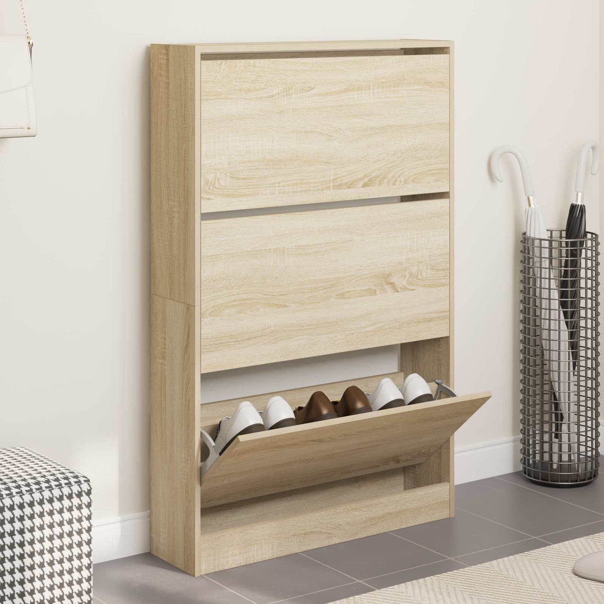 Vidaxxl Flip Schubladenscharnier 2 Stück Silber 235 x 155 x 30 mm Eisen