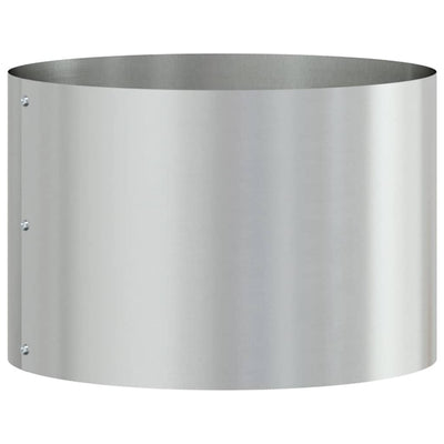 Vidaxx Pflanzring Silber 30 x 30 x 20 cm verzinkter Stahl