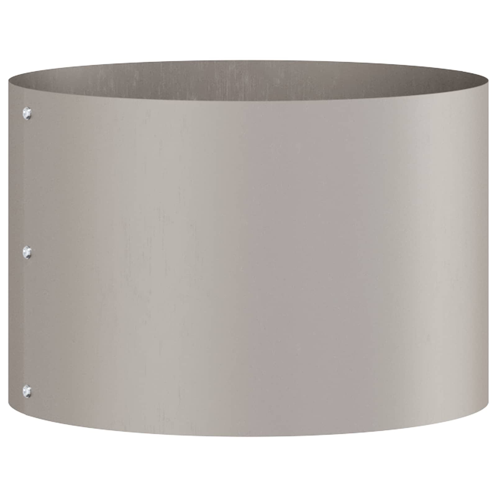 Vidaxl Pflanzenring braun 30 x 30 x 20 cm Cortenstahl