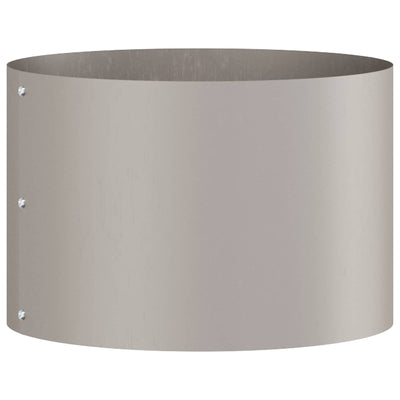 Vidaxl Pflanzenring braun 30 x 30 x 20 cm Cortenstahl