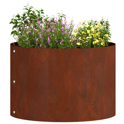 Vidaxl Pflanzenring 5 Stück braun 30 x 30 x 20 cm Cortenstahl