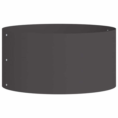 Vidaxx Pflanzring schwarz 40 x 40 x 20 cm kaltgewalzter Stahl