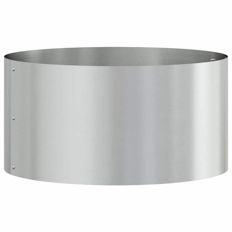 Vidaxx Pflanzring Silber 40 x 40 x 20 cm verzinkter Stahl