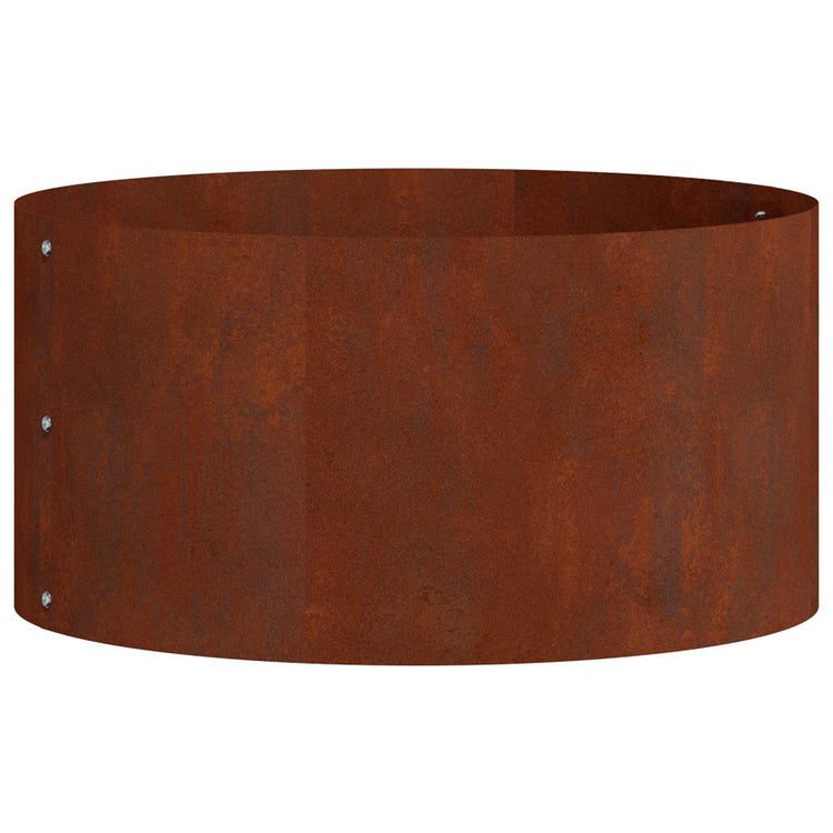 Vidaxl Pflanzenring 5 Stück braun 40 x 40 x 20 cm Cortenstahl