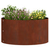 Vidaxl Pflanzenring 5 Stück braun 40 x 40 x 20 cm Cortenstahl