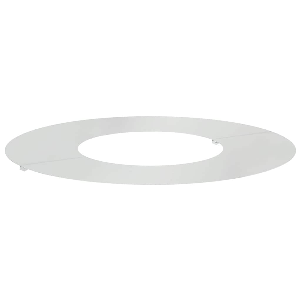 VidaXL passend für flachen Baumring Silber ø30 60 cm