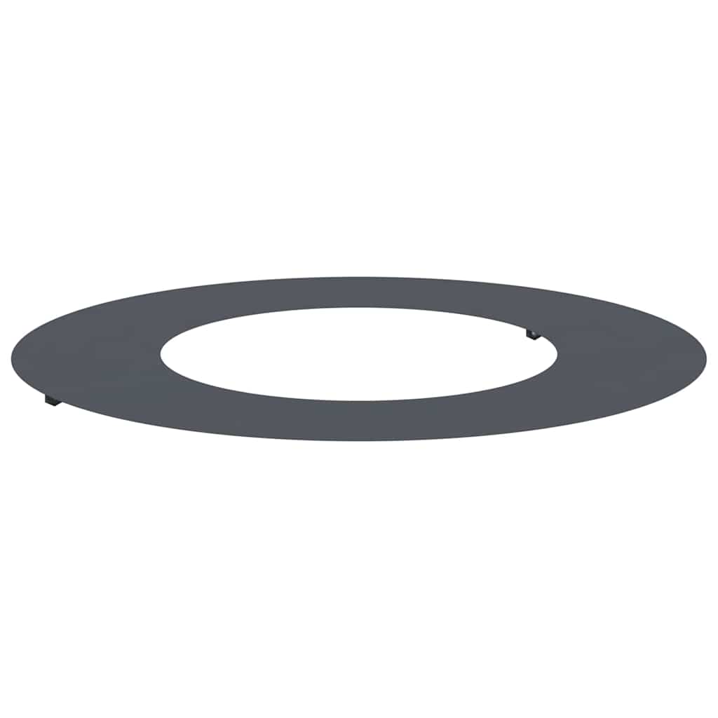VidaXL passend für Flachbaumring Anthrazit ø40 70 cm Stahl