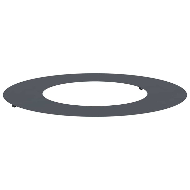 VidaXL passend für Flachbaumring Anthrazit ø40 70 cm Stahl
