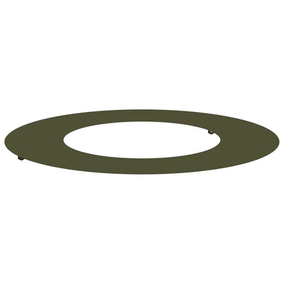 VidaXL Baumring olivgrün ø40 70 cm kaltgewalzter Stahl