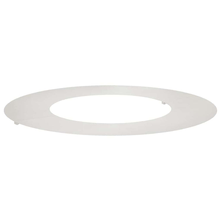 VidaXL passend für flachen Baumring Silber ø40 70 cm Edelstahl