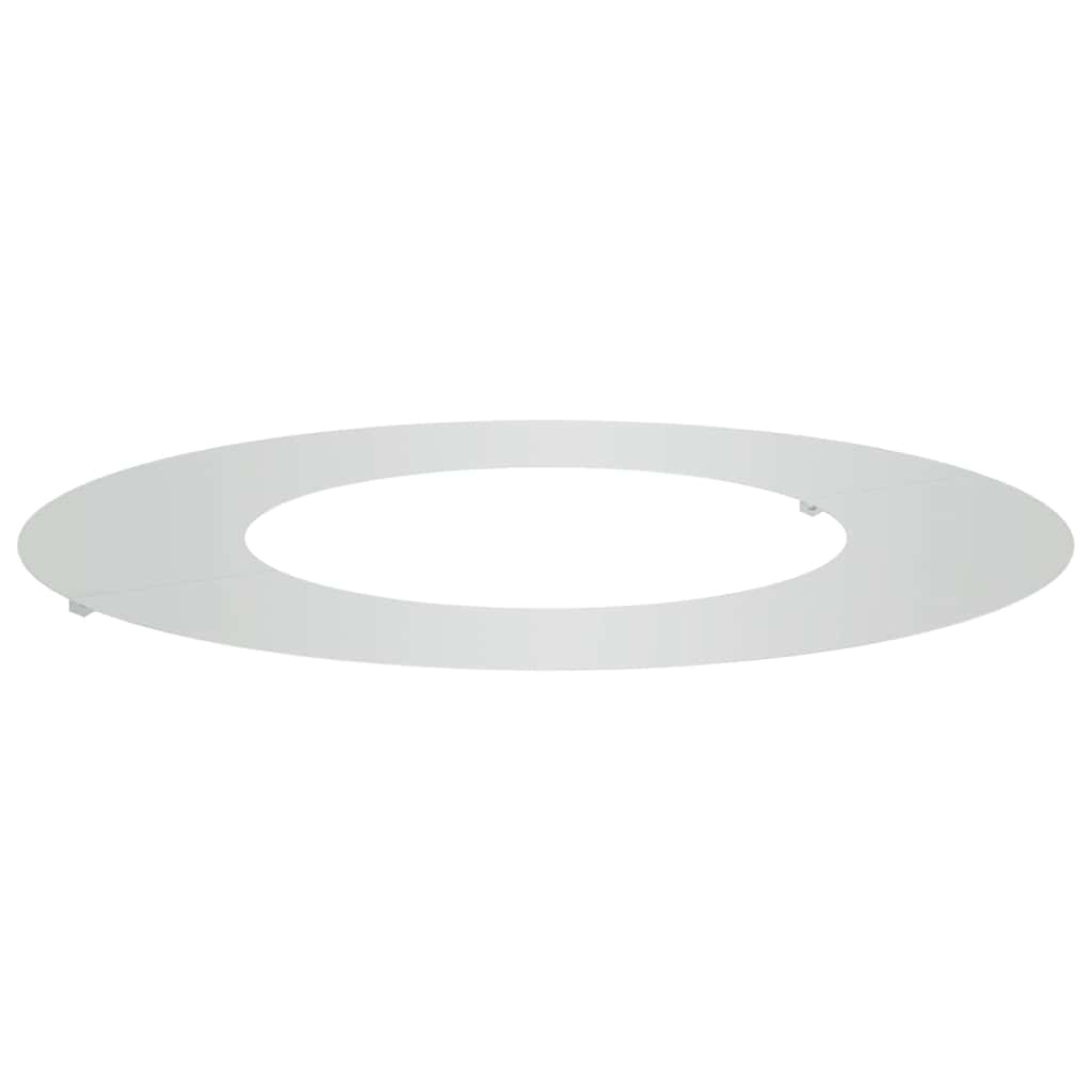 VidaXL passend für flachen Baumring Silber ø40 70 cm