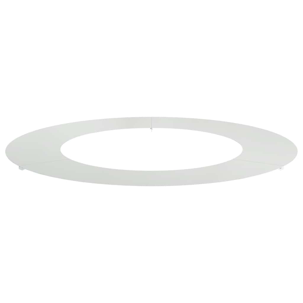 VidaXL passend für flachen Baumring Silber ø50 80 cm