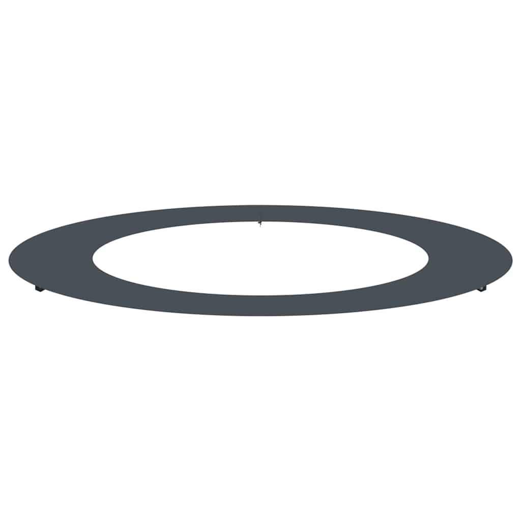 VidaXL passend für Flachbaumring Anthrazit ø60 90 cm Stahl