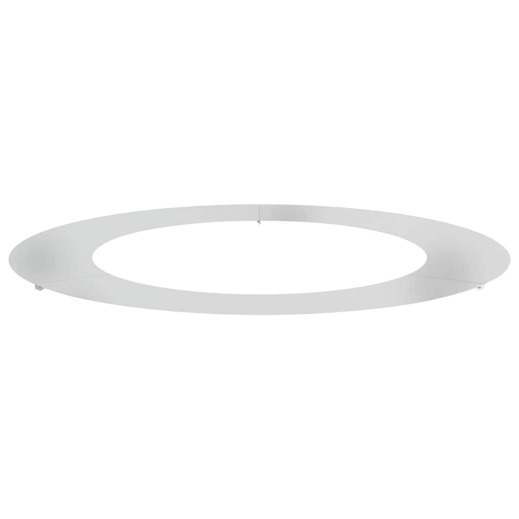 VidaXL passend für flachen Baumring Silber ø60 90 cm