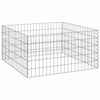 Vidaxx quadratischer Komposter 100 x 100 x 50 cm Eisen
