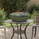 Vidaxl Gartenblumentopf 5 Stück olivgrün 50 x 50 x 15 cm
