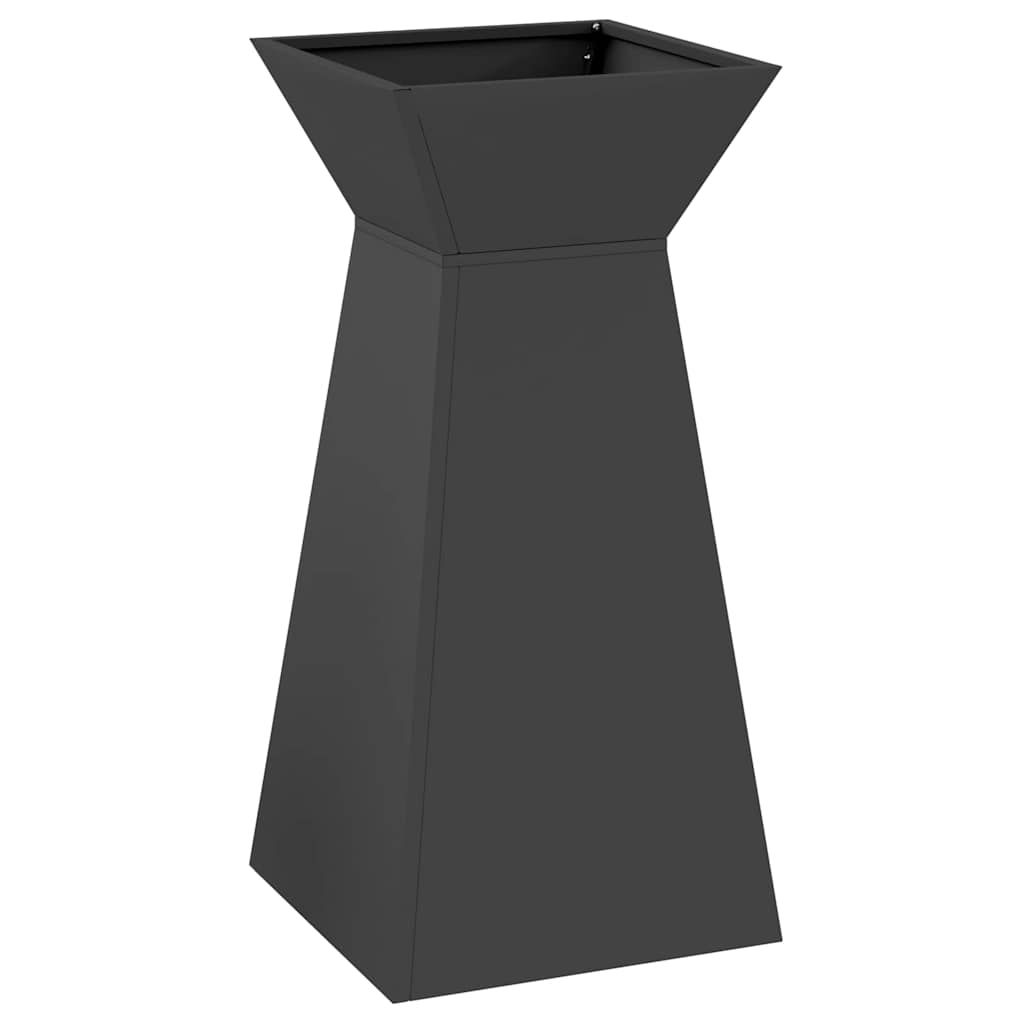 Vidaxx Säulenpflanzgefäß schwarz 35 x 35 x 73 cm