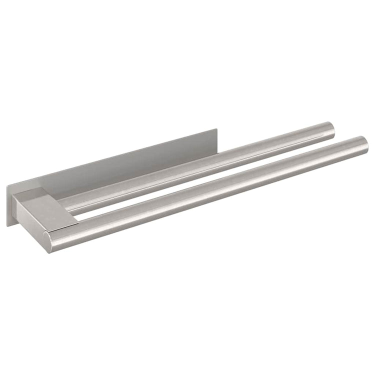 Vidaxx Handtuchhalter Silber 40 x 9 x 4 cm Edelstahl