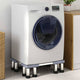Vidaxx Waschmaschinensockel grau 67 x 67 x 21,5 cm Edelstahl